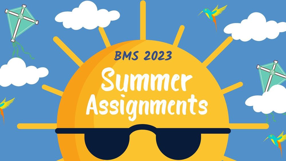 summer assignments 2023