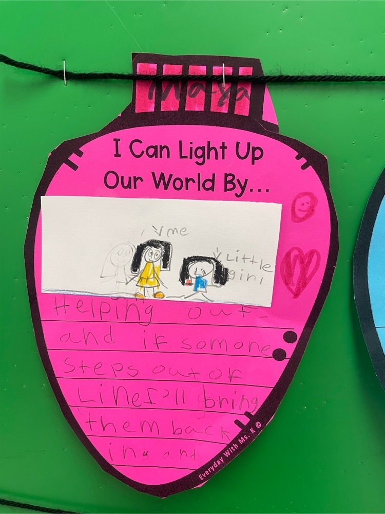I can light up my school by