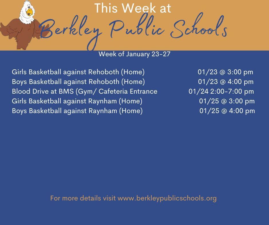 This week at Berkley Public Schools