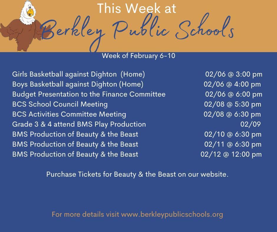 This Week ay Berkley Public Schools