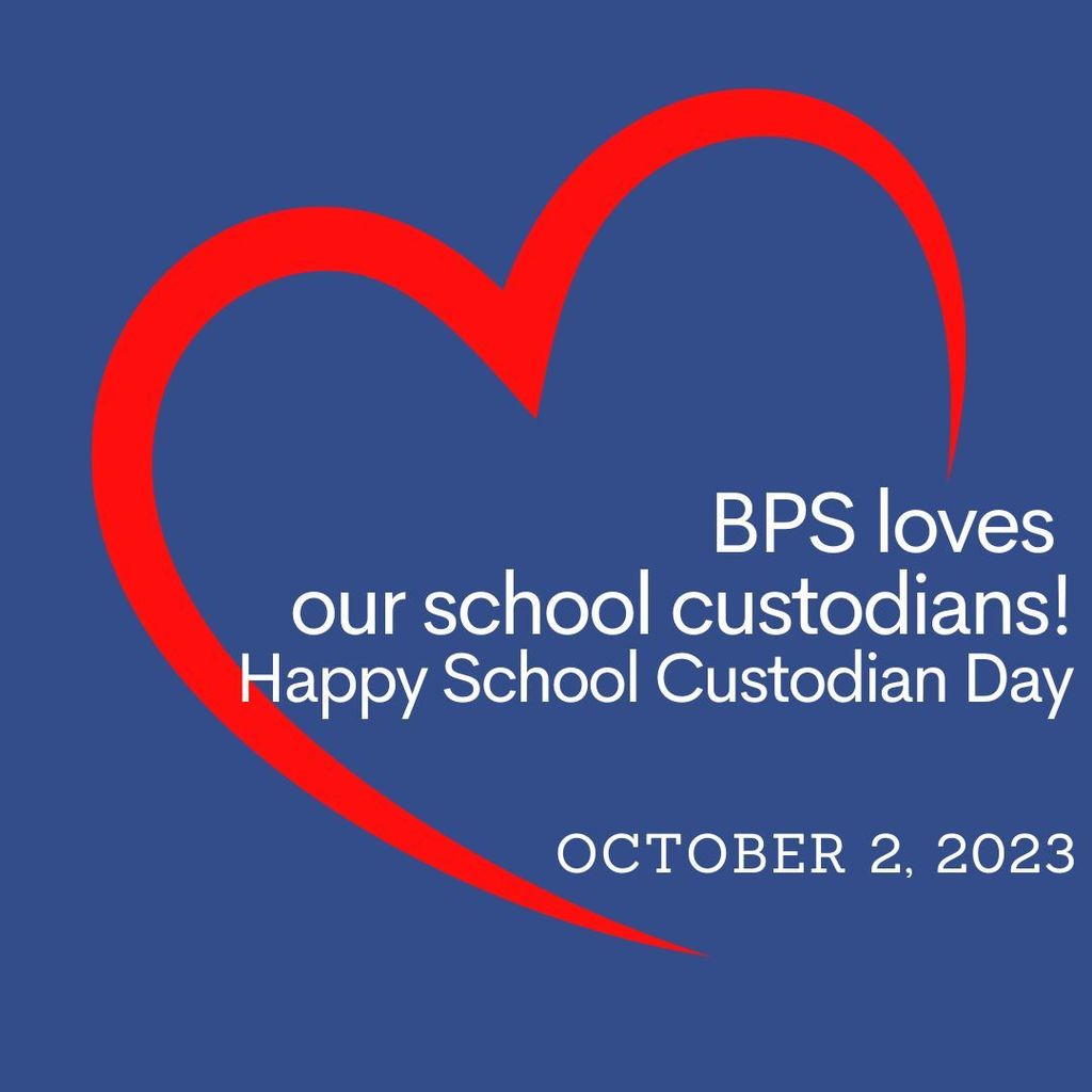 Happy School Custodians Day